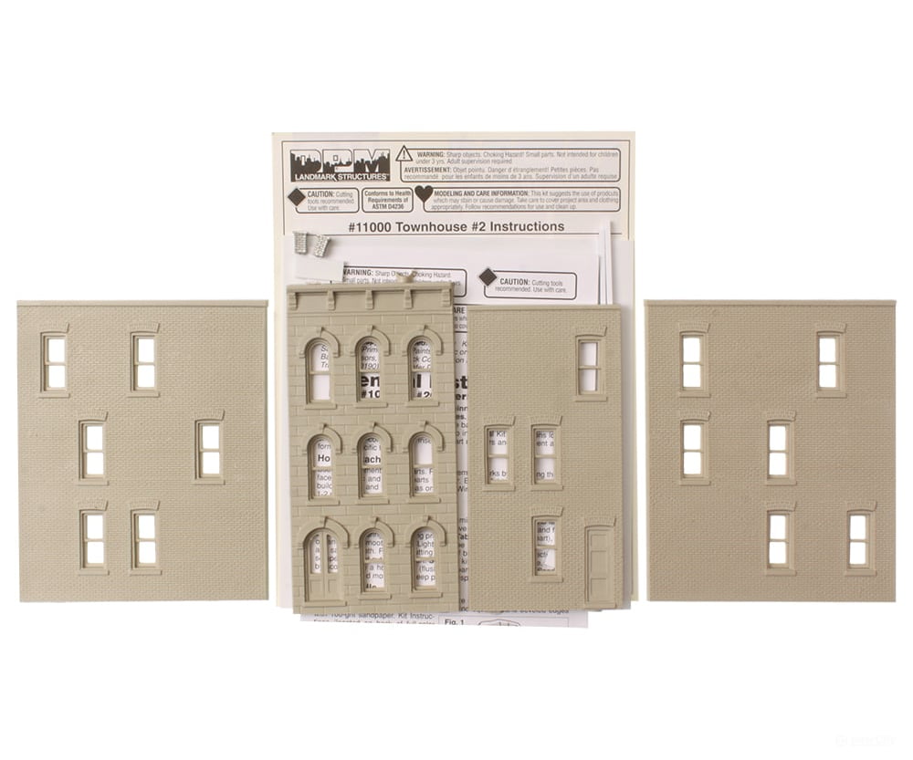 Design Preservation Models 11000 Townhouse #2 Ho Scale Structures