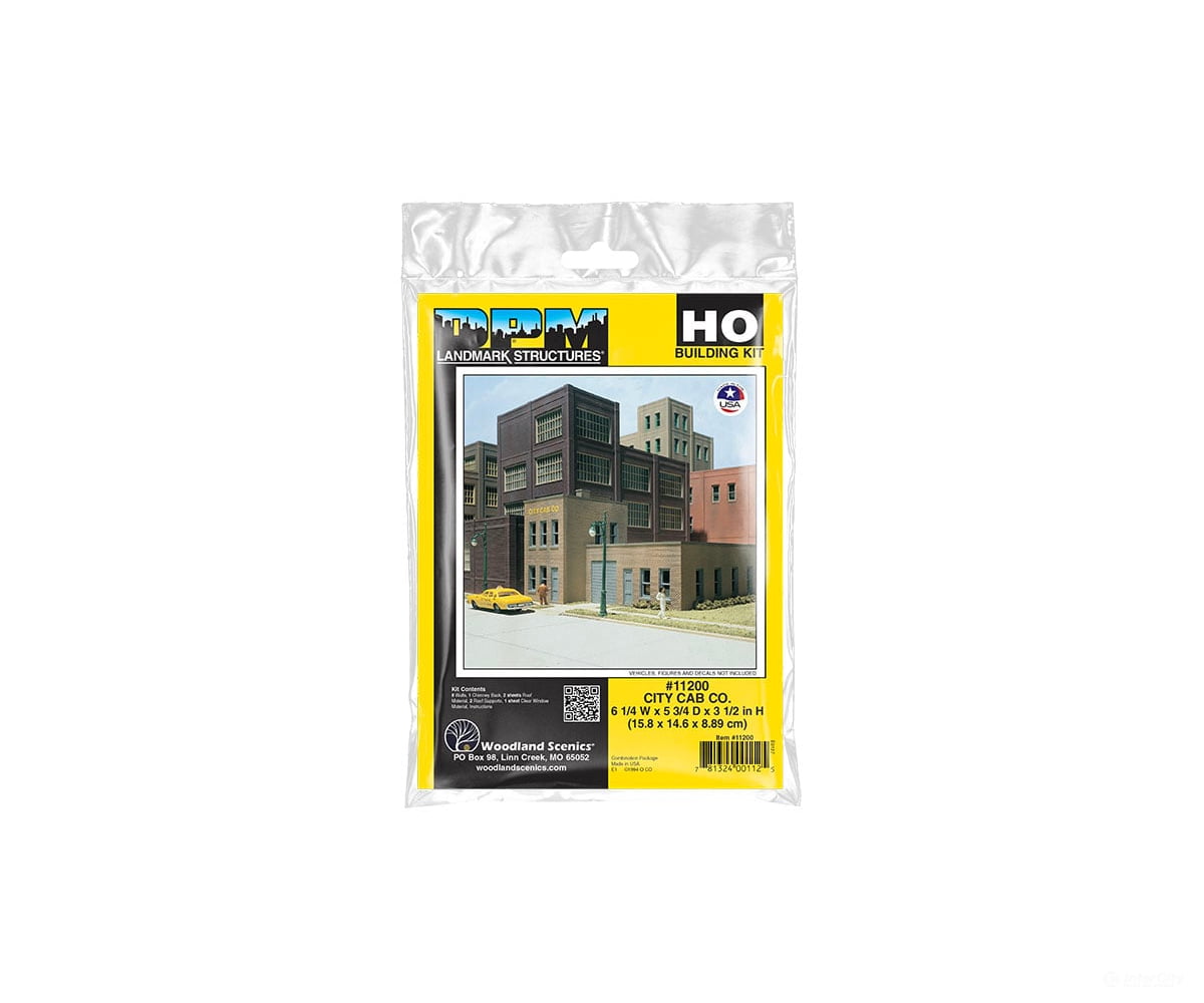 Design Preservation Models 11200 City Cab Co Ho Scale Structures