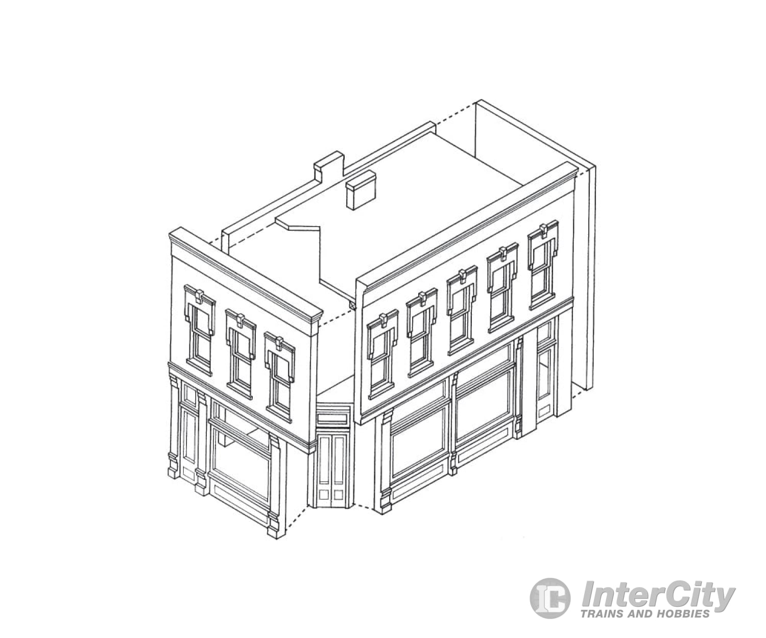 Design Preservation Models 11300 Carol’s Corner Cafe - Ho Scale Structures