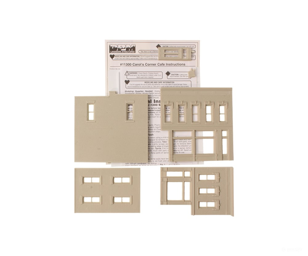 Design Preservation Models 11300 Carol’s Corner Cafe - Ho Scale Structures