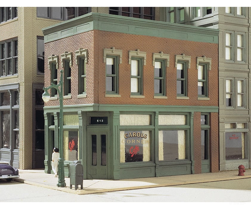 Design Preservation Models 11300 Carol’s Corner Cafe - Ho Scale Structures