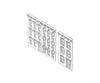 Design Preservation Models 11400 Townhouse Flats 3 Fronts - Ho Scale Structures
