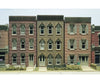 Design Preservation Models 11400 Townhouse Flats 3 Fronts - Ho Scale Structures