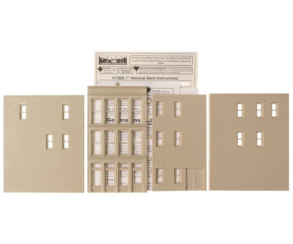 Design Preservation Models 11800 1St National Bank - Ho Scale Structures