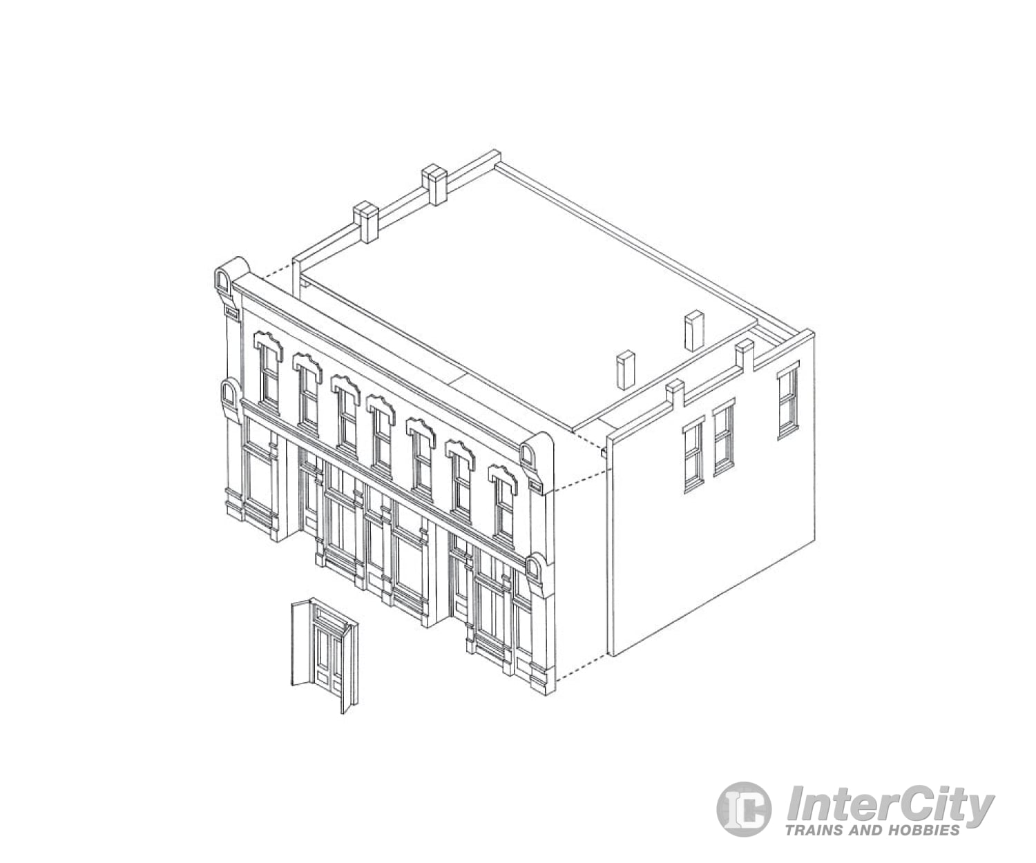 Design Preservation Models 12000 Front Sreet Building - Ho Scale Structures