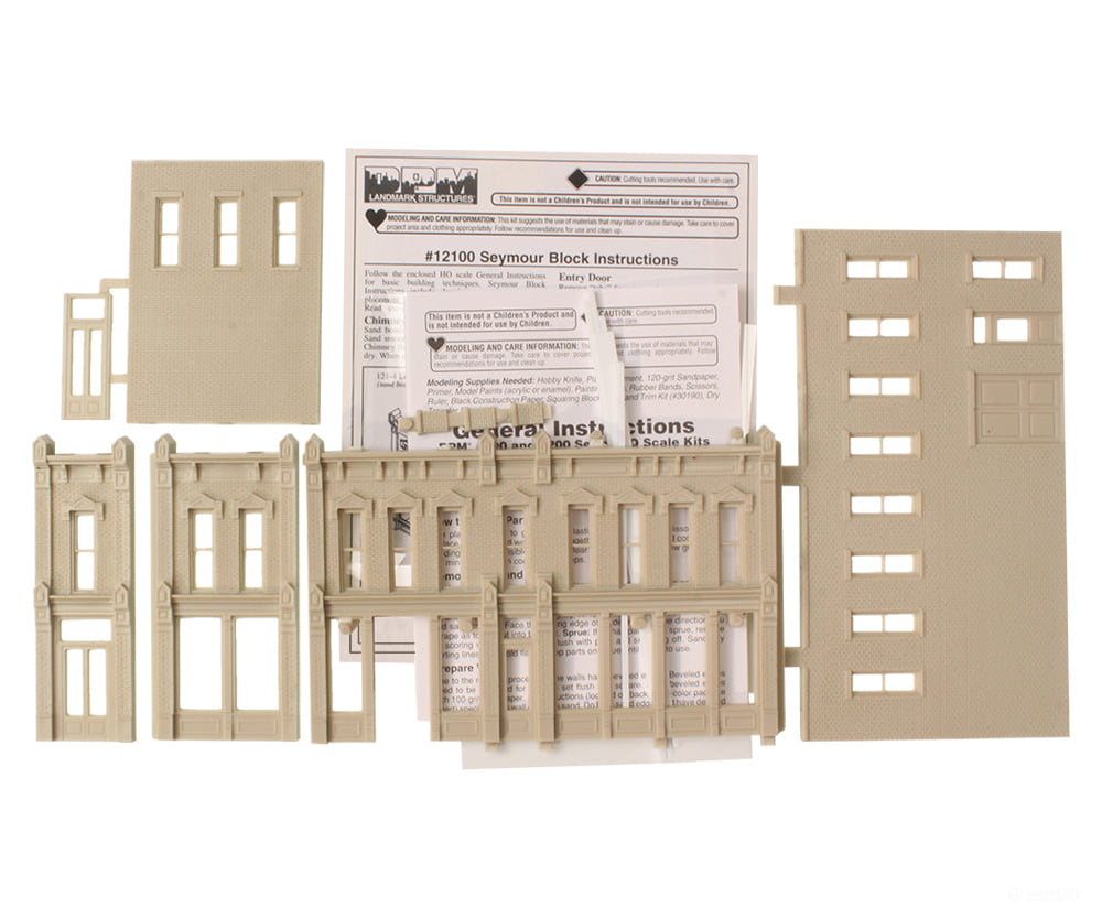Design Preservation Models 12100 Seymour Block Ho Scale Structures