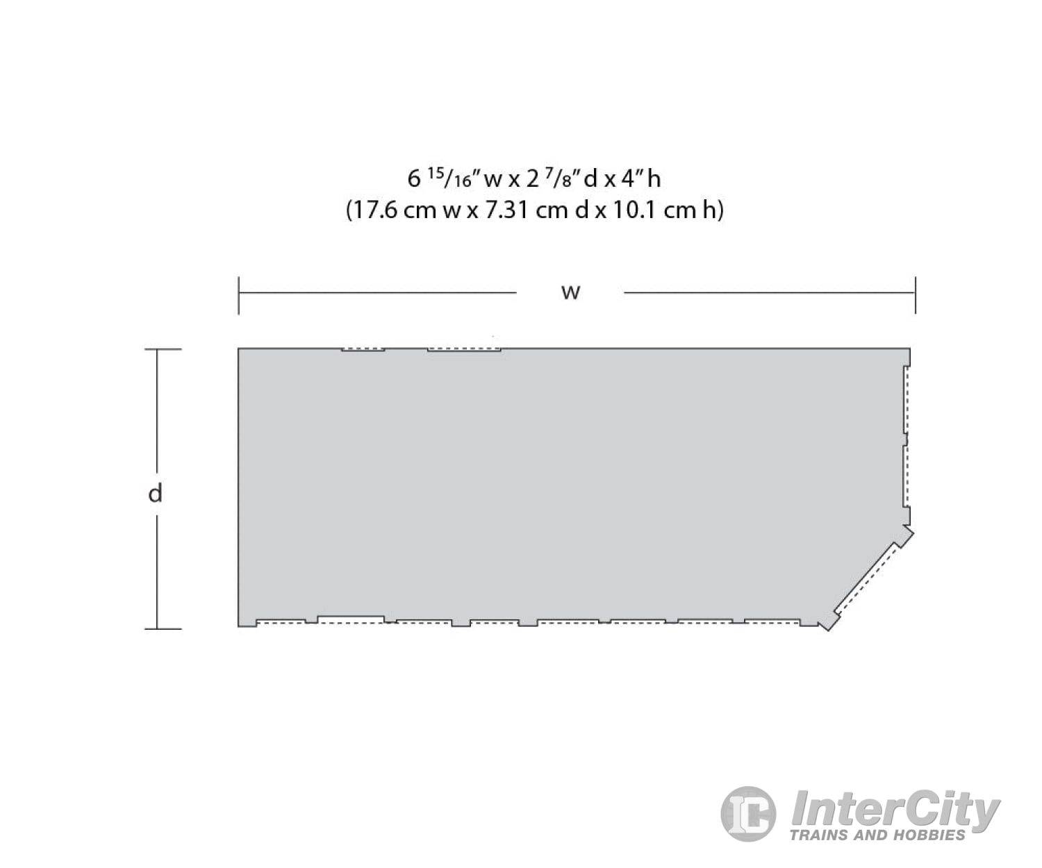 Design Preservation Models 12100 Seymour Block Ho Scale Structures