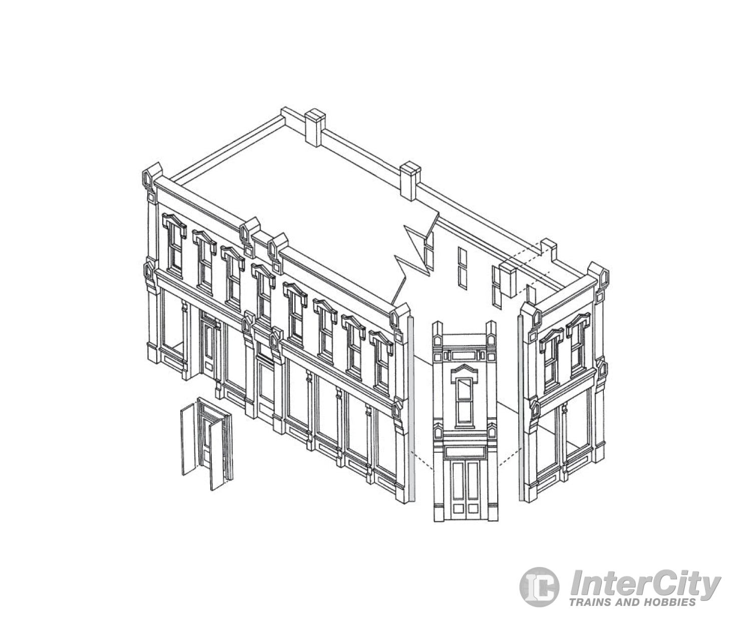 Design Preservation Models 12100 Seymour Block Ho Scale Structures