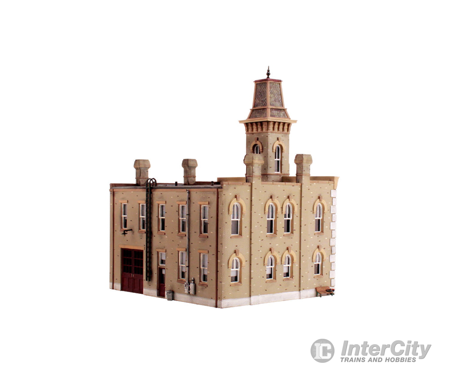 Design Preservation Models 12400 Fire Station No.3 - Ho Scale Structures