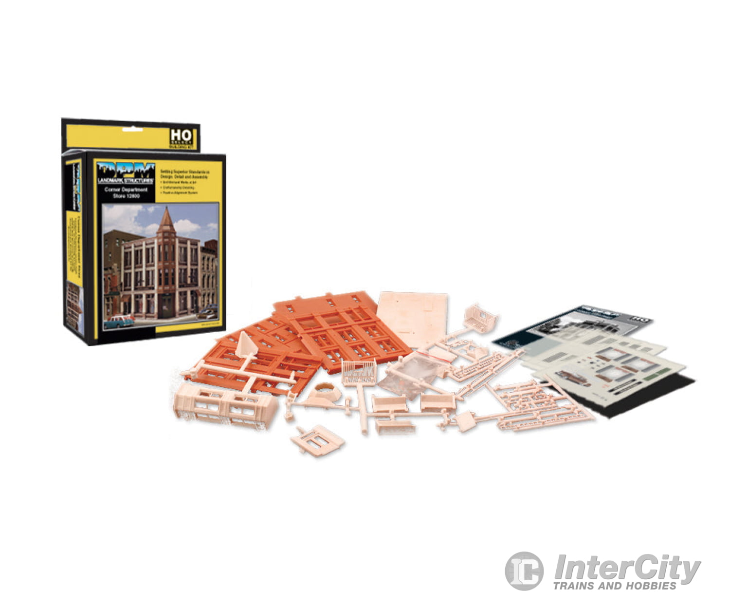 Design Preservation Models 12800 Corner Departmen Store - Ho Scale Structures