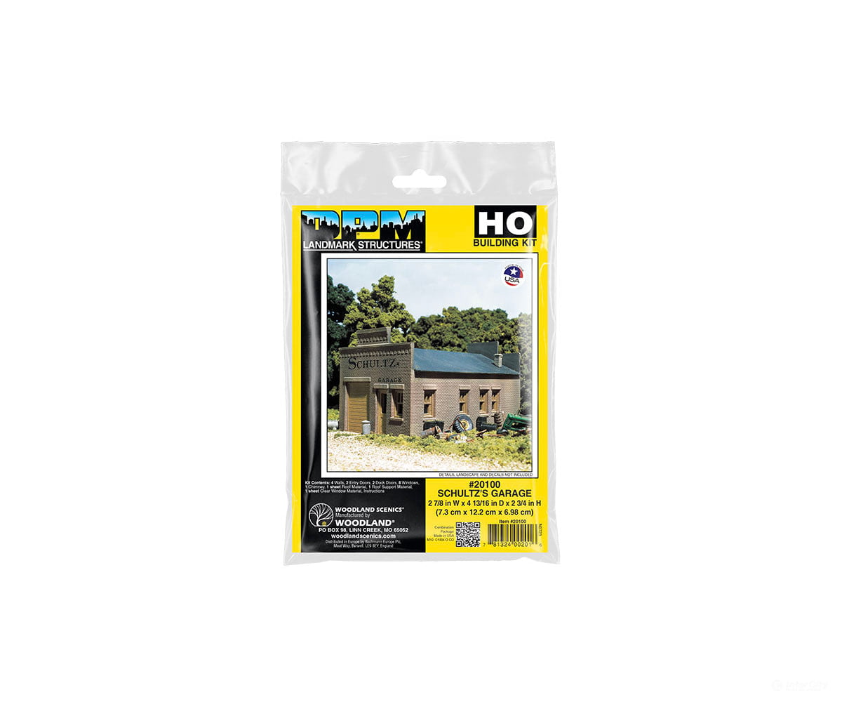 Design Preservation Models 20100 Shult’z Garge Ho Scale Structures