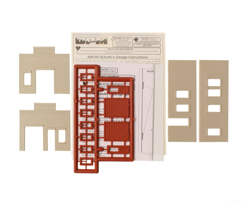 Design Preservation Models 20100 Shult’z Garge Ho Scale Structures