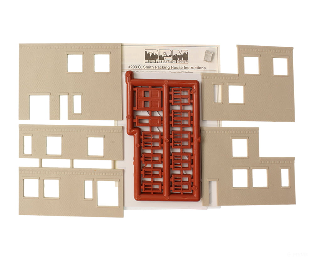 Design Preservation Models 20300 C.smith Packing House - Ho Scale Structures