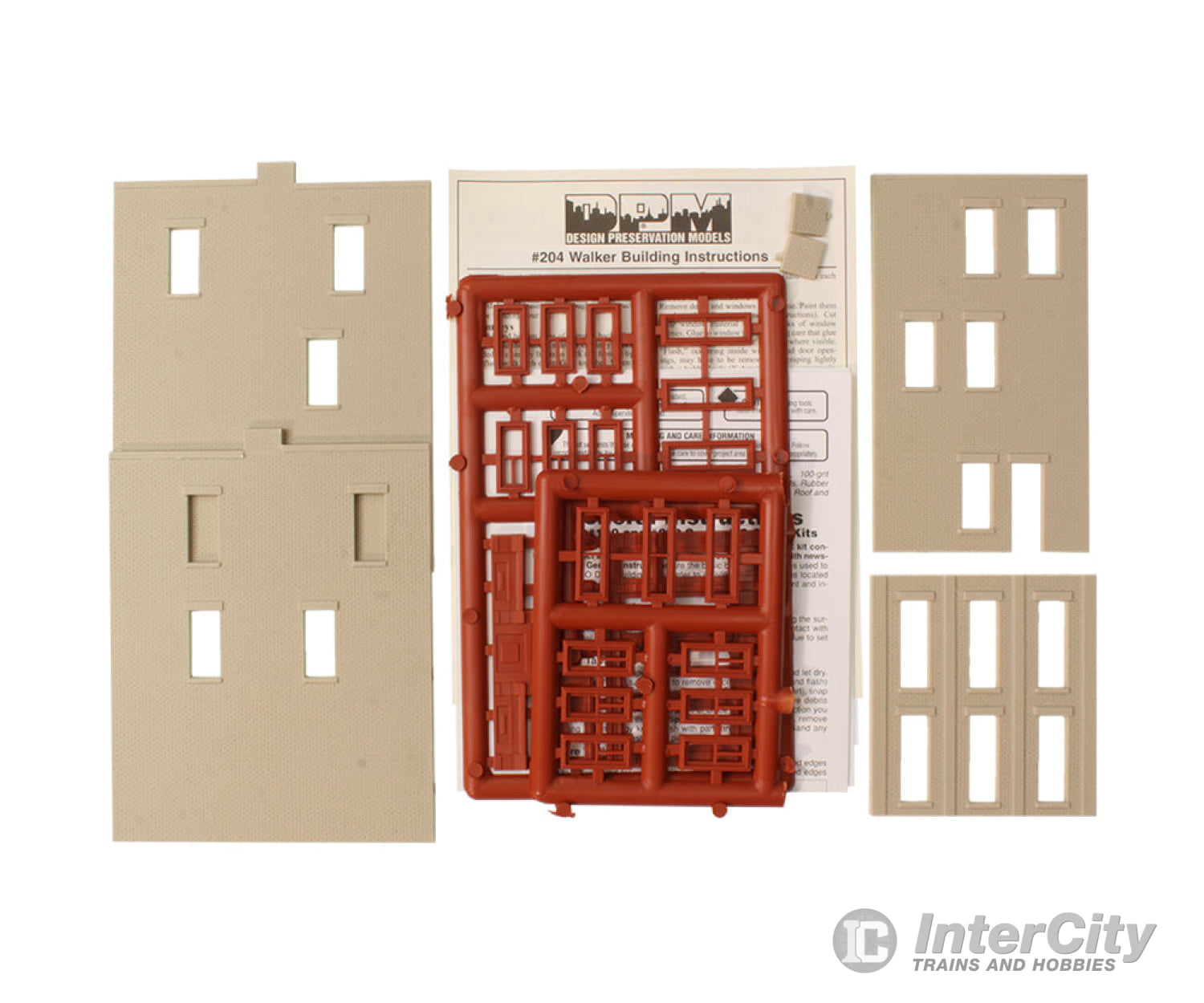 Design Preservation Models 20400 Walker Building Ho Scale Structures