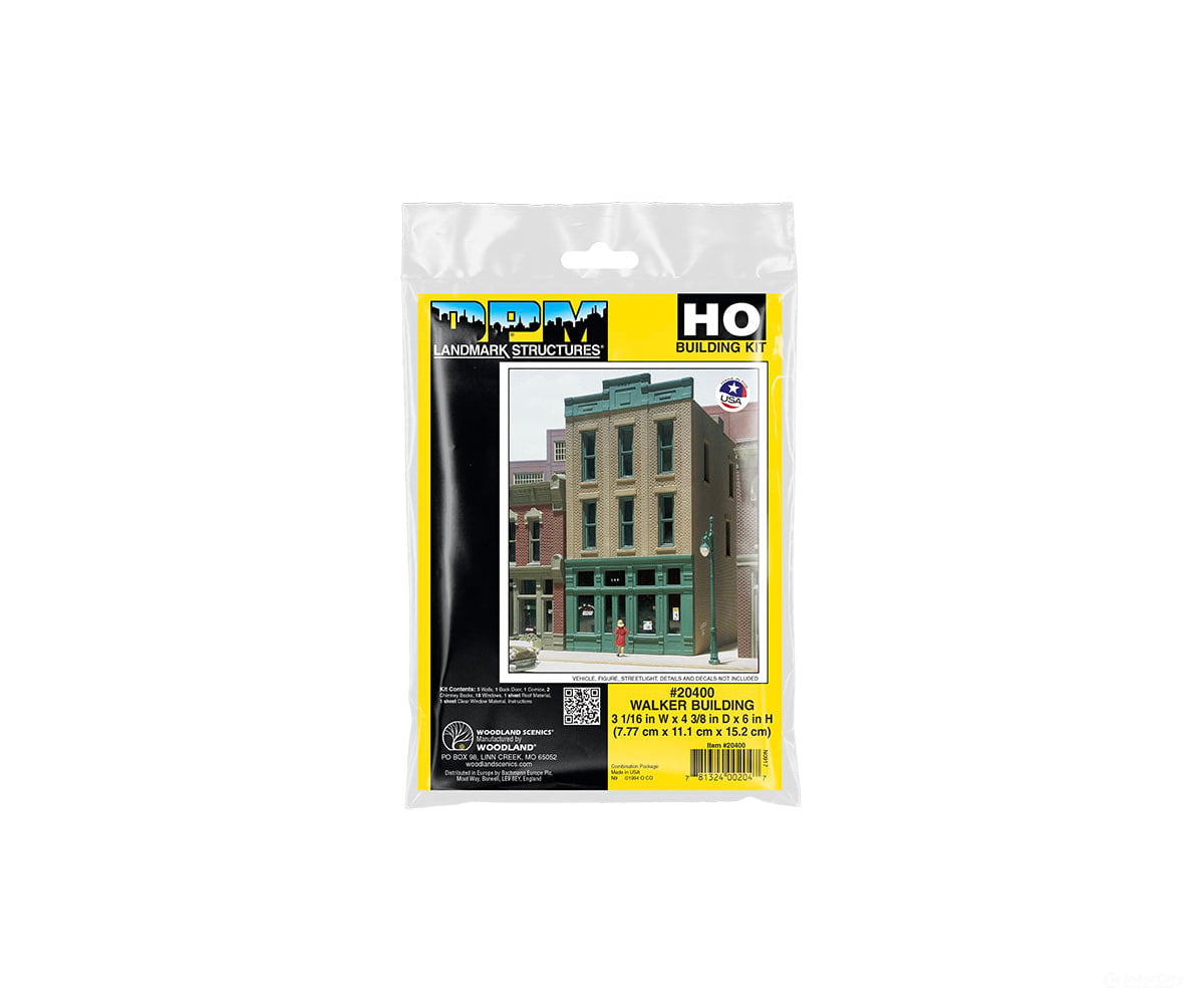 Design Preservation Models 20400 Walker Building Ho Scale Structures