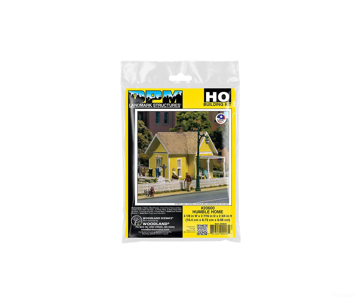 Design Preservation Models 20600 Humble Home Ho Scale Structures