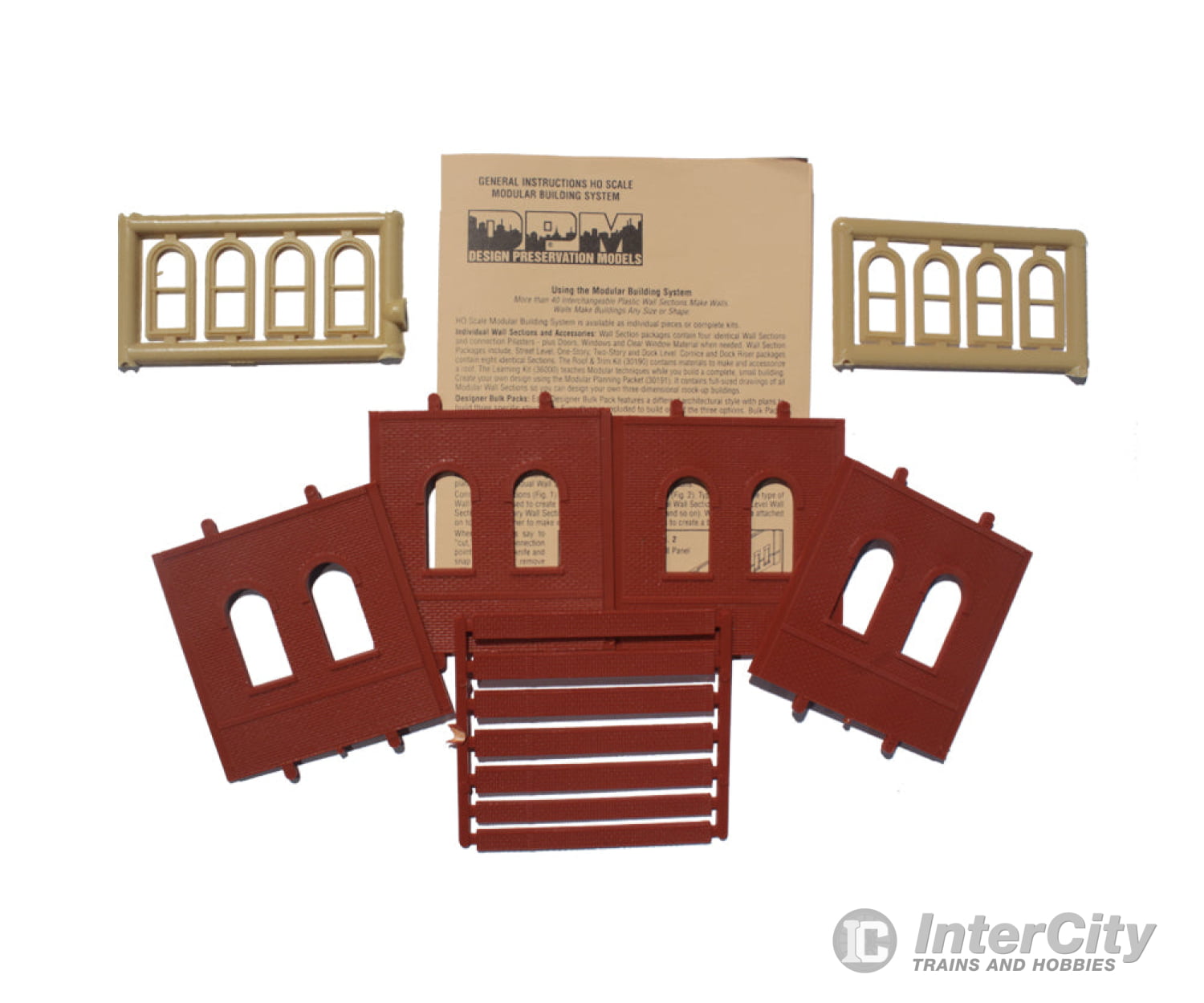 Design Preservation Models 30103 Dock Level Arch Window Ho Scale Structures