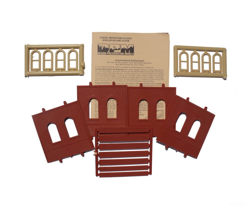 Design Preservation Models 30103 Dock Level Arch Window Ho Scale Structures