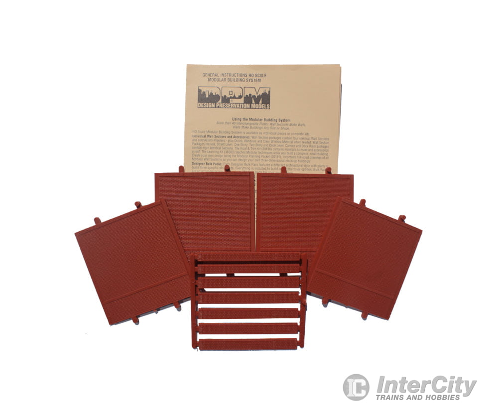 Design Preservation Models 30104 Street/Dock Level Blank Wall Ho Scale Structures
