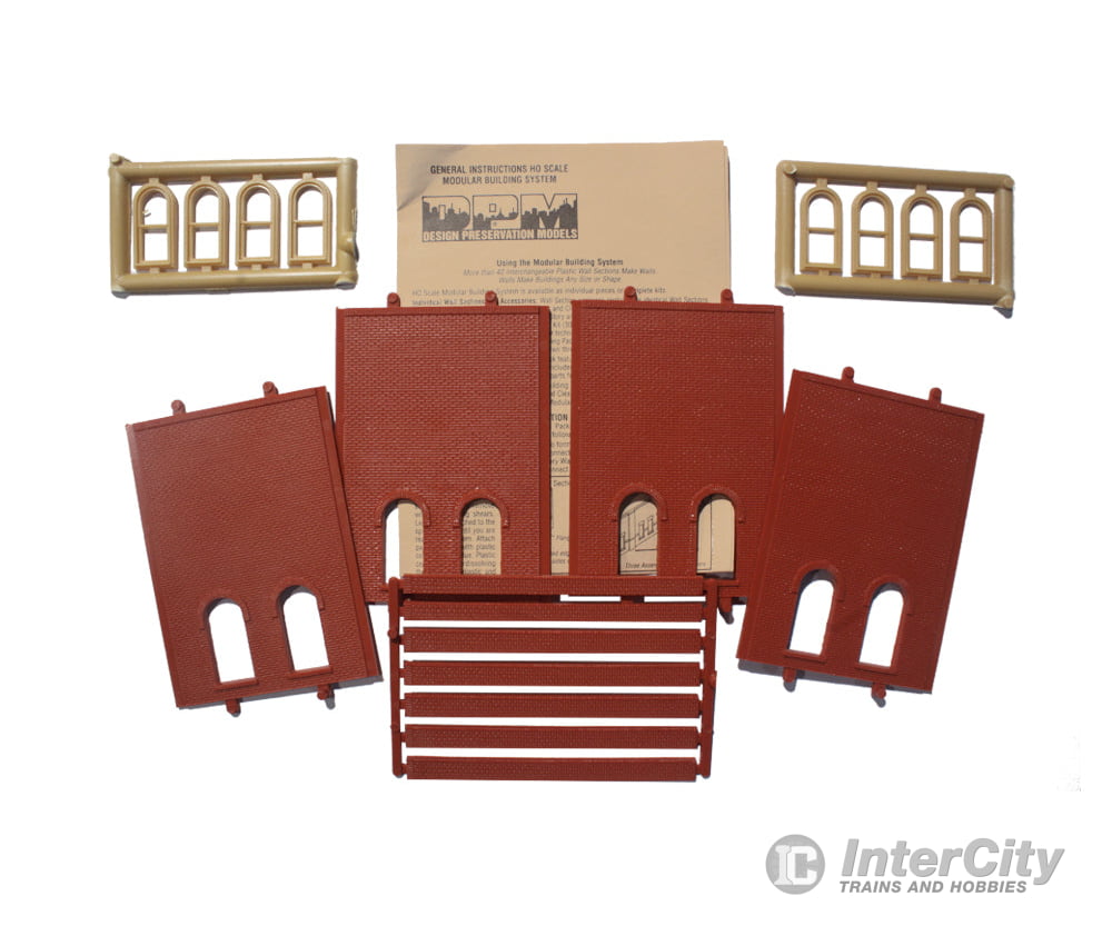 Design Preservation Models 30110 2Nd Story Lower Arched 2 Window Ho Scale Structures