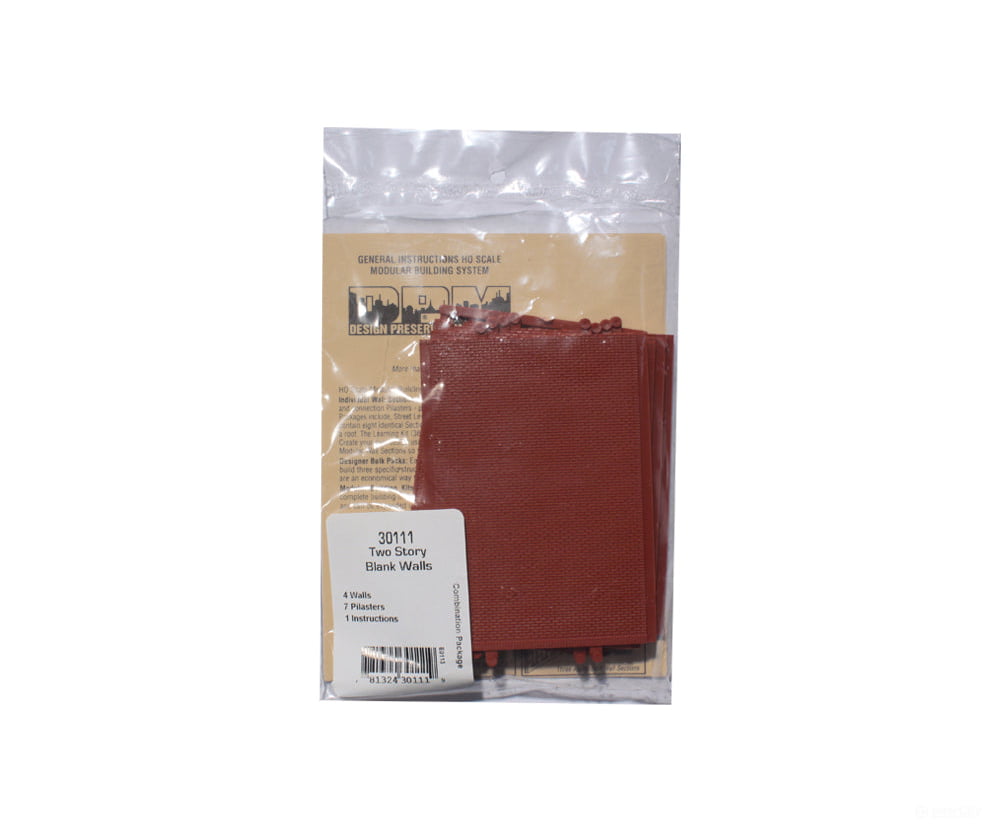Design Preservation Models 30111 2Nd Story Blank Wall Ho Scale Structures