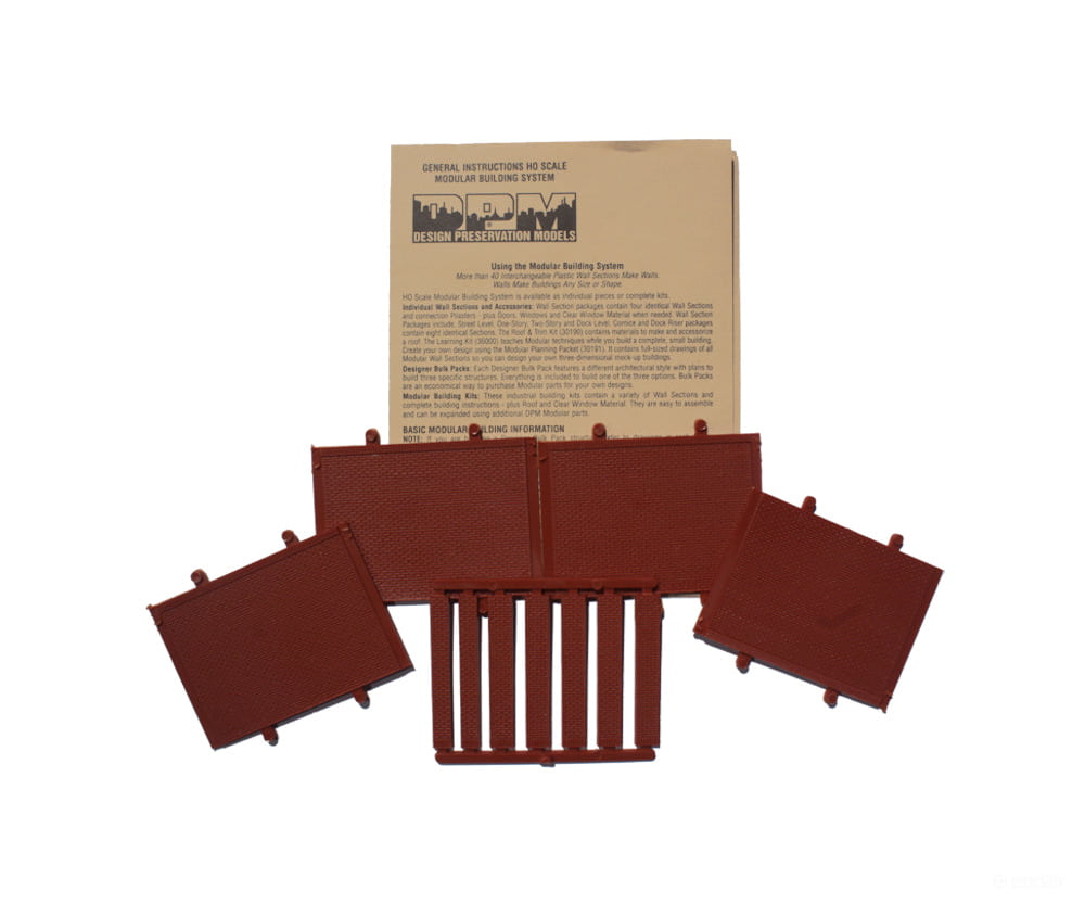 Design Preservation Models 30113 1St Story Blank Wall Ho Scale Structures