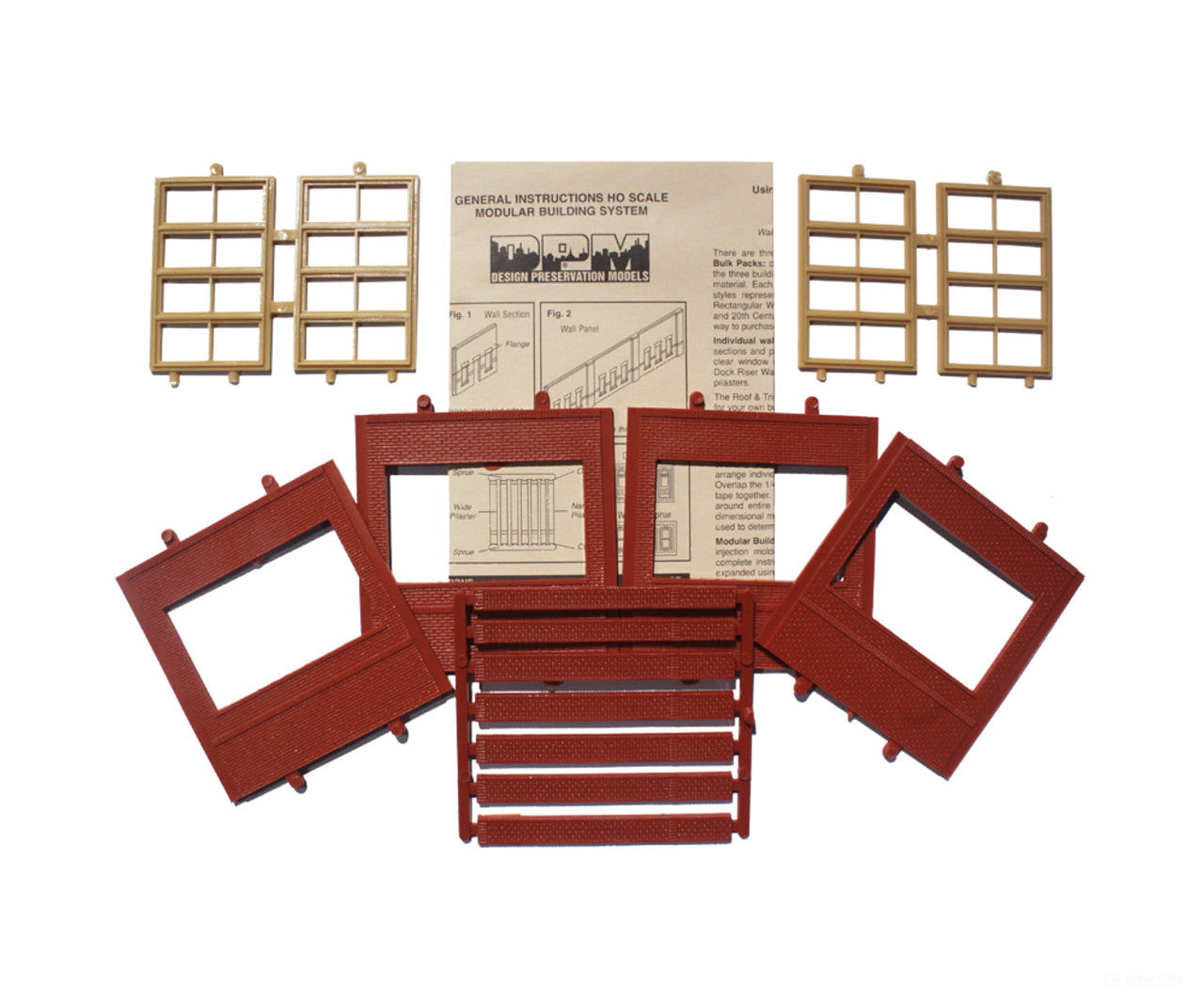 Design Preservation Models 30143 Dock Level Victorian Window HO Scale Structures