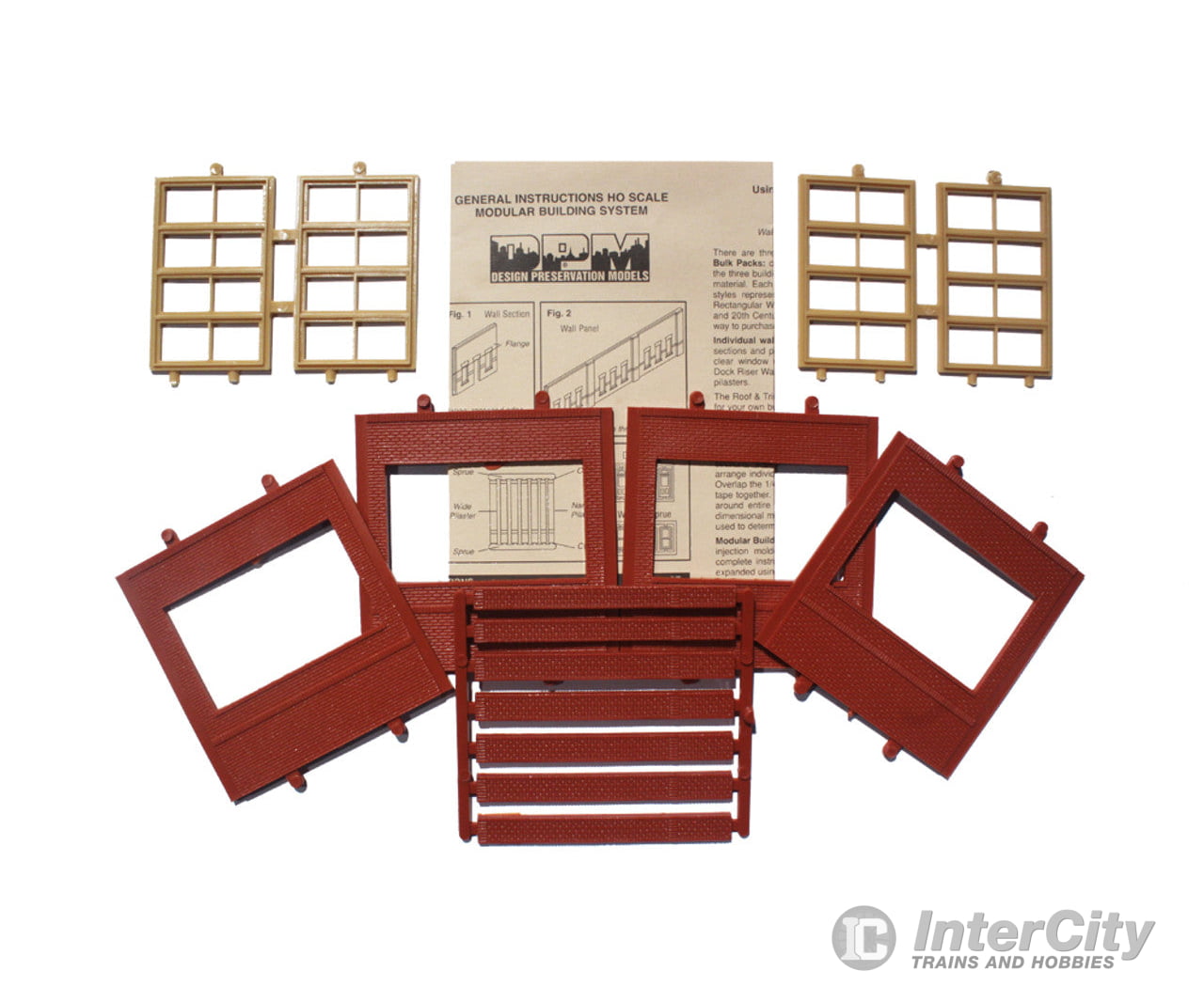 Design Preservation Models 30143 Dock Level Victorian Window HO Scale Structures