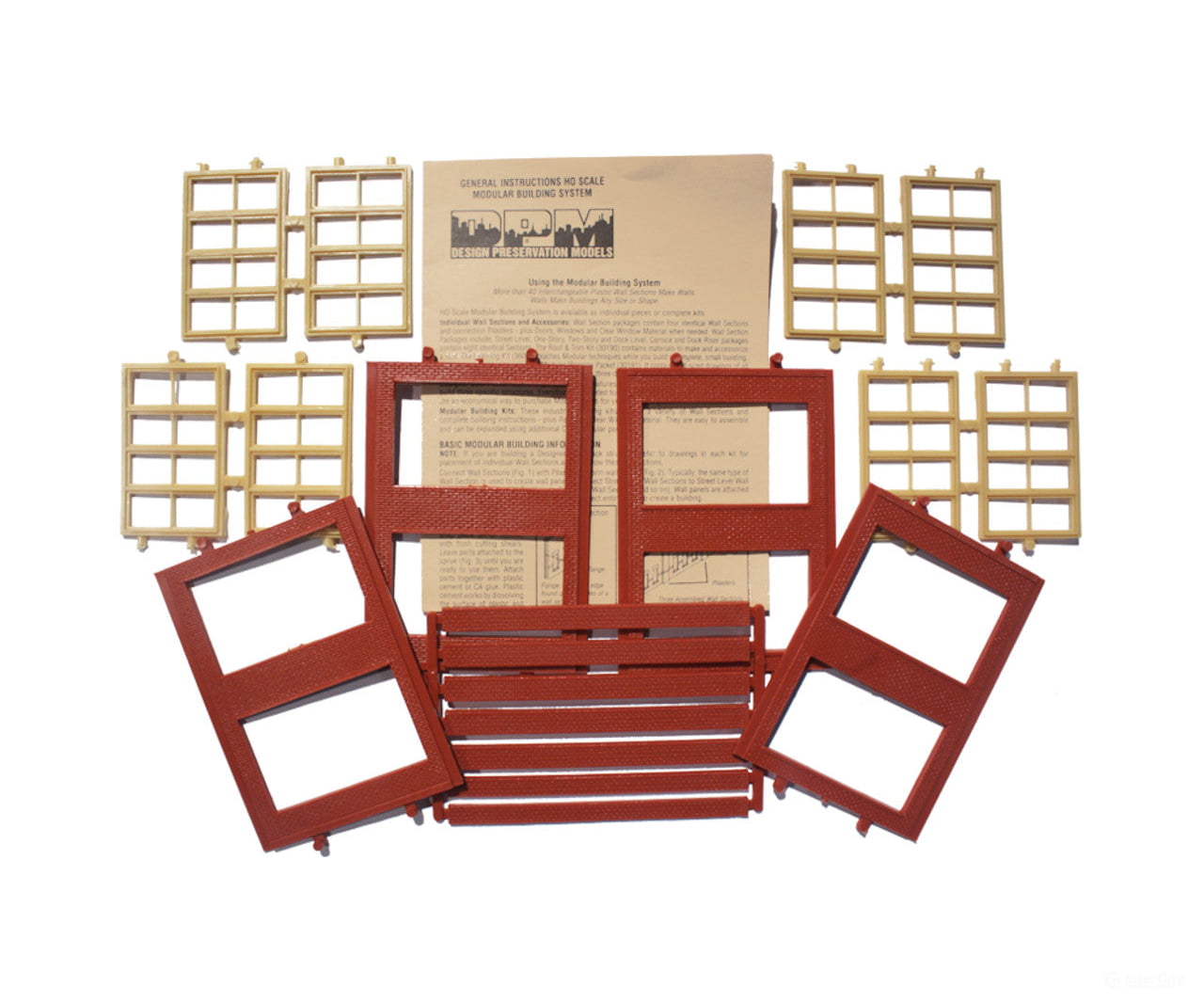 Design Preservation Models 30144 2Nd Story Victorian Window HO Scale - Structures