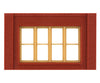 Design Preservation Models 30144 2Nd Story Victorian Window HO Scale - Structures