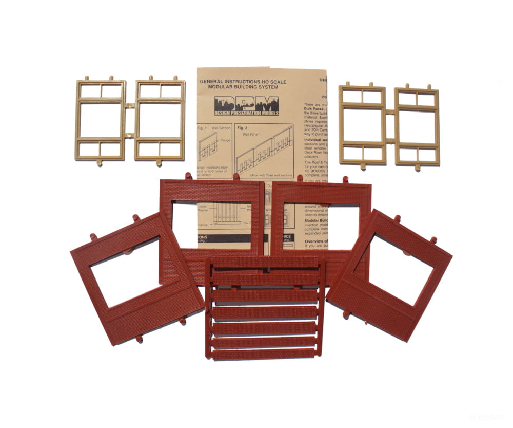 Design Preservation Models 30163 Dock Level 20Th Century Window Ho Scale Structures