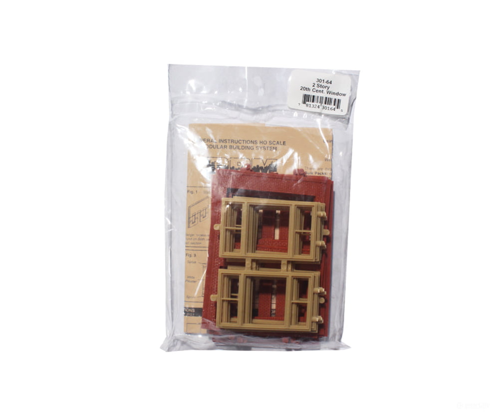 Design Preservation Models 30164 2Nd Story 20Th Century Window Ho Scale Structures