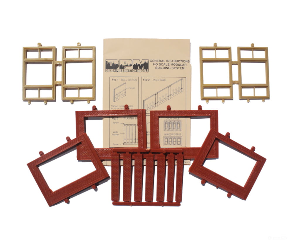 Design Preservation Models 30167 1St Story 20Th Century Window Ho Scale Structures