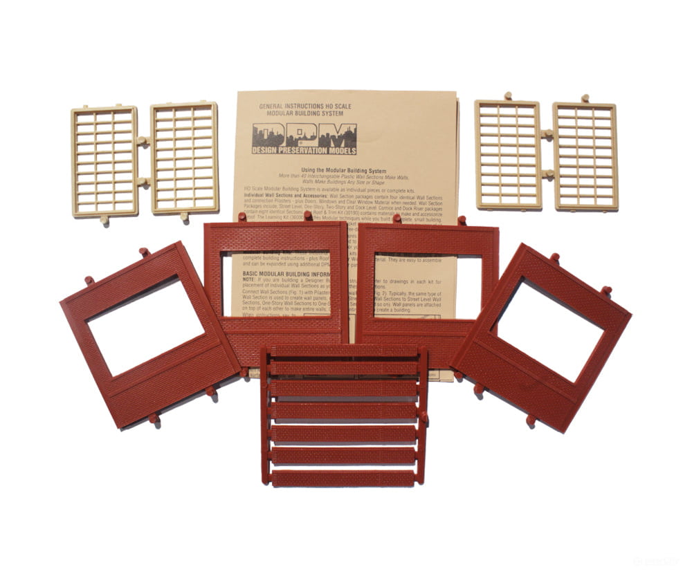 Design Preservation Models 30173 Dock Level Steel Sash Window Ho Scale Structures