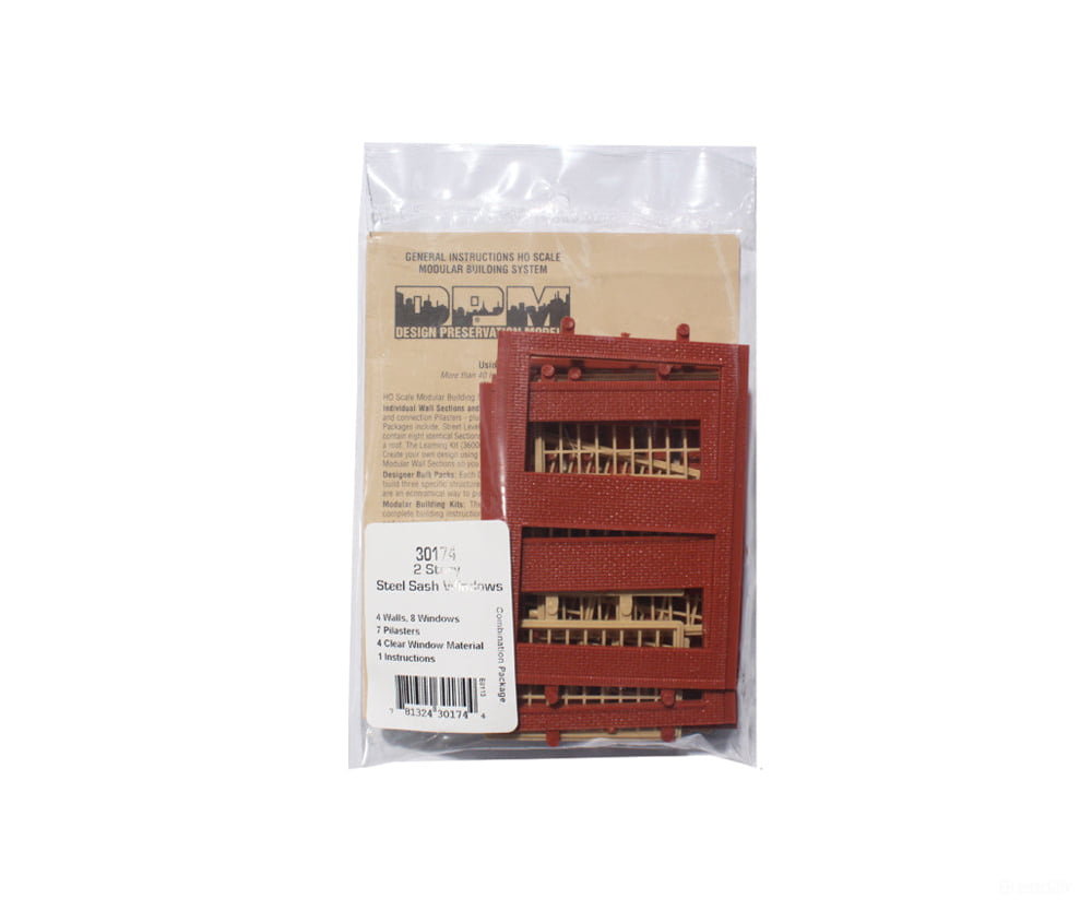 Design Preservation Models 30174 2Nd Story Steel Stash Window Ho Scale Structures