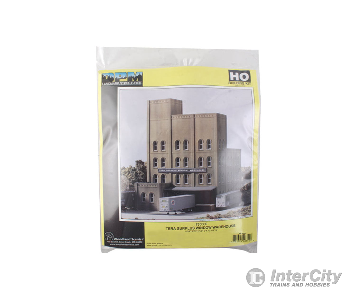 Design Preservation Models 35500 Tera Surplus Window Warehouse Ho Scale Structures