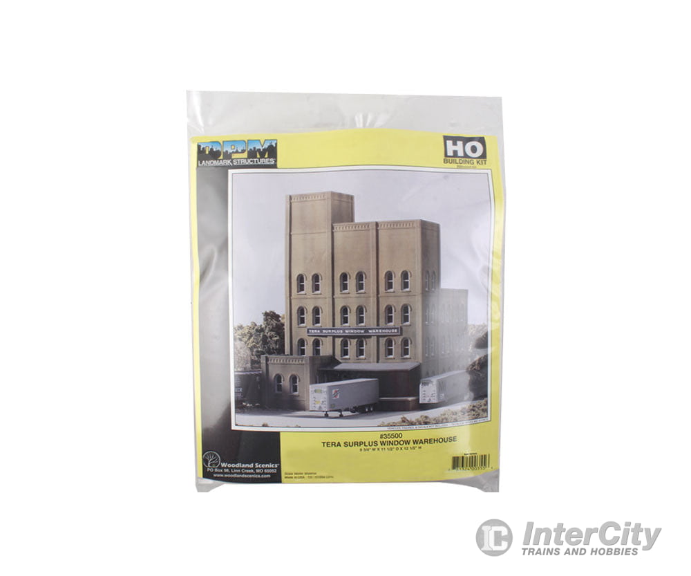 Design Preservation Models 35500 Tera Surplus Window Warehouse Ho Scale Structures