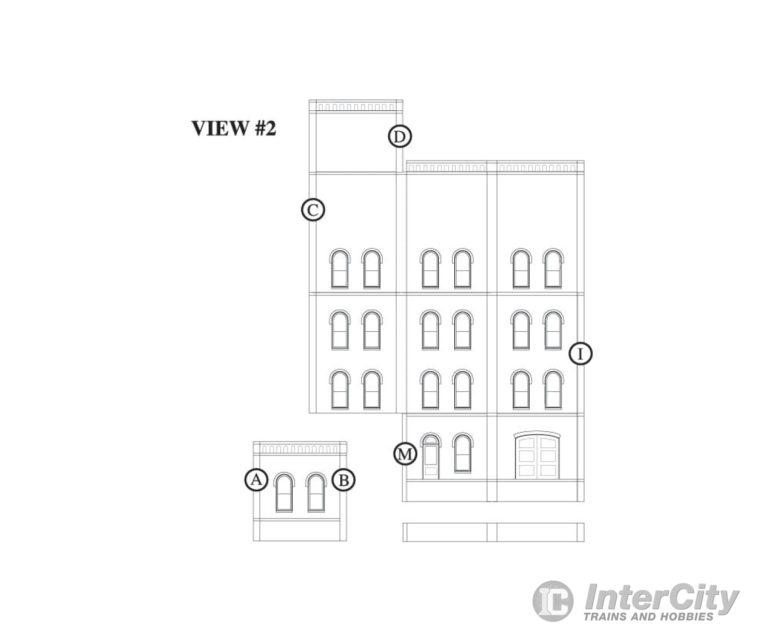 Design Preservation Models 35500 Tera Surplus Window Warehouse Ho Scale Structures