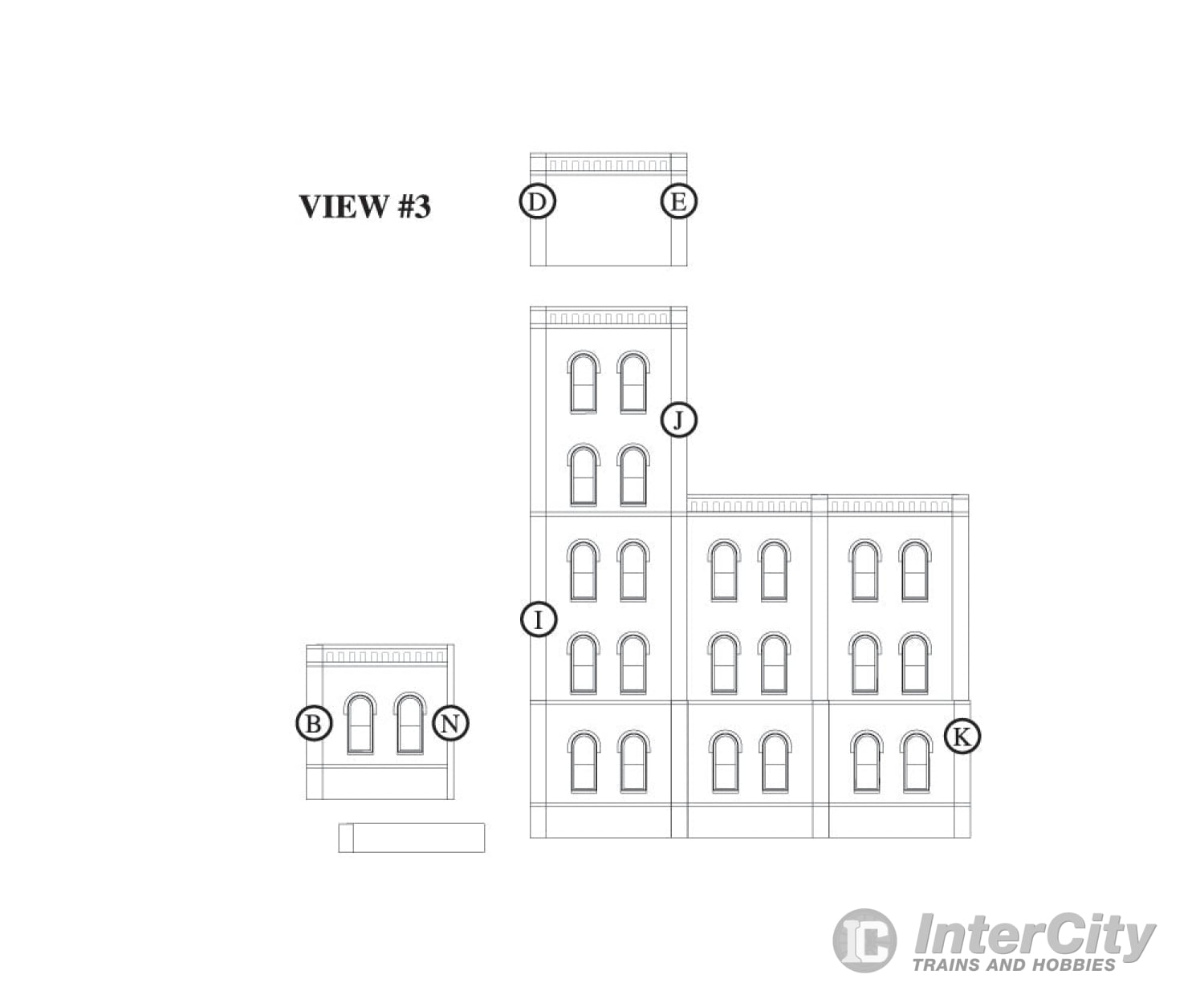 Design Preservation Models 35500 Tera Surplus Window Warehouse Ho Scale Structures