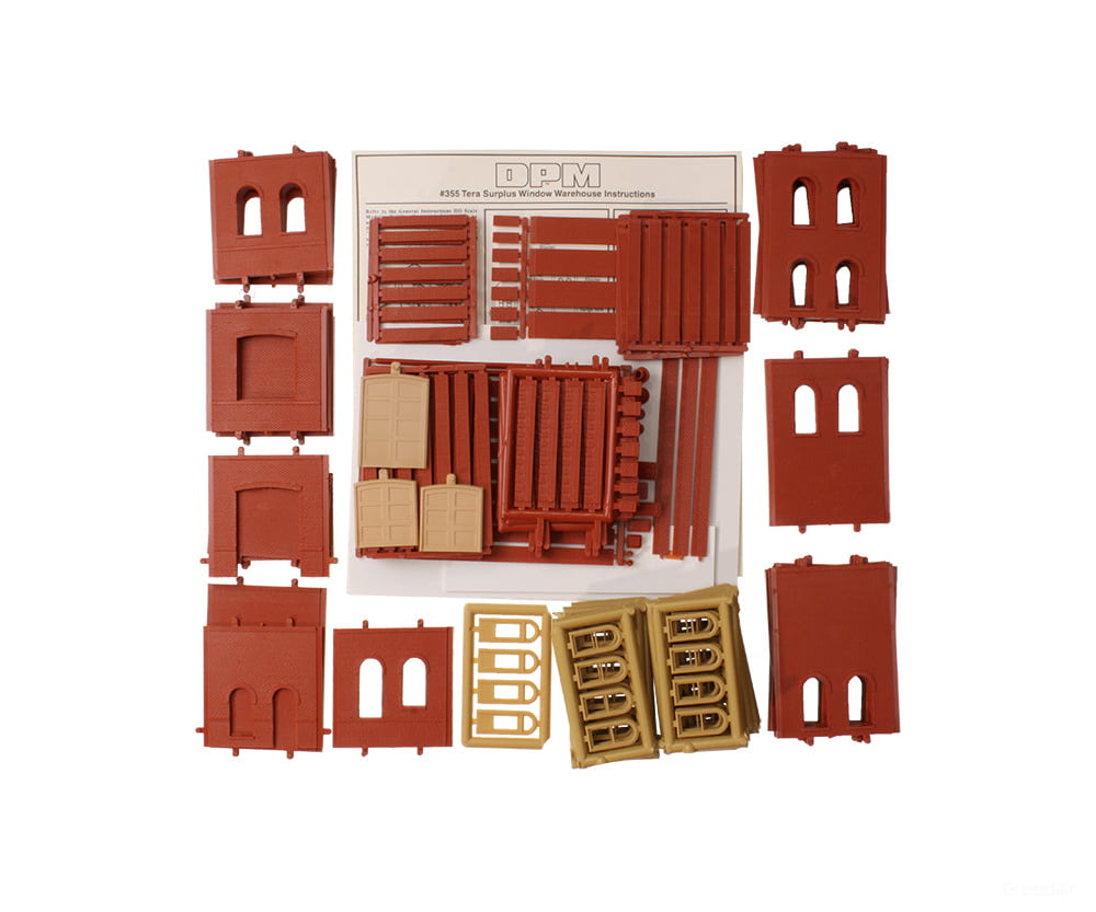 Design Preservation Models 35500 Tera Surplus Window Warehouse Ho Scale Structures