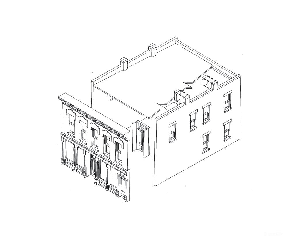 Design Preservation Models 50200 Hayes Hardware N Scale Structures
