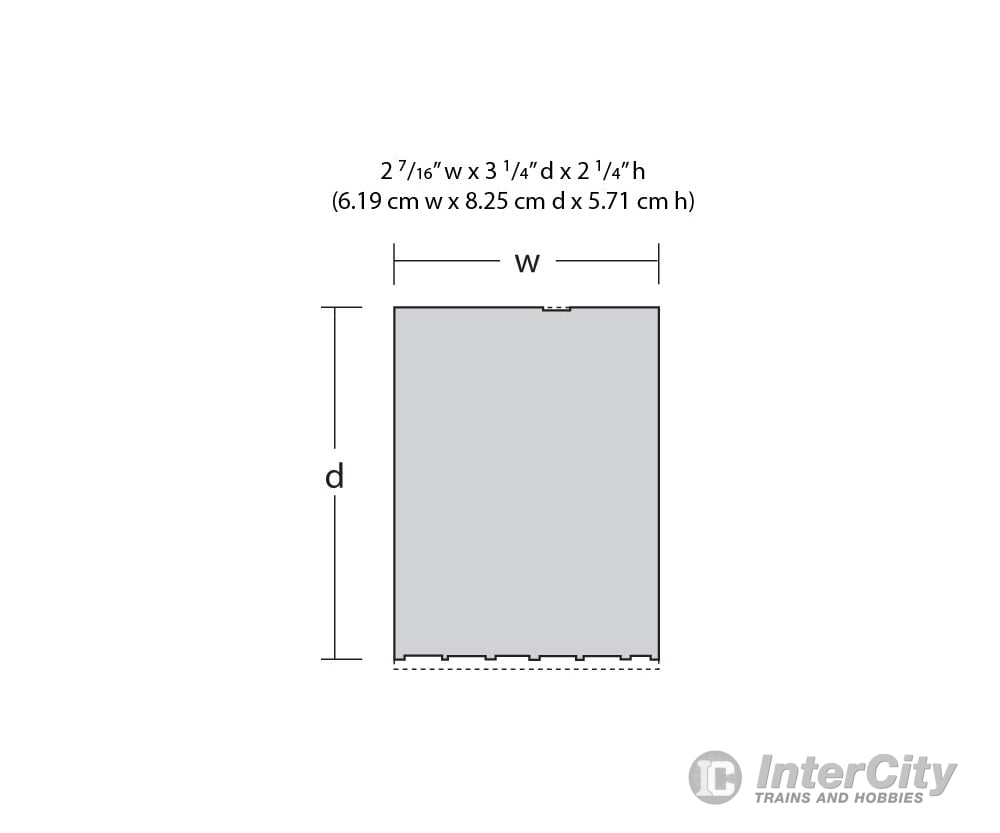 Design Preservation Models 50200 Hayes Hardware N Scale Structures