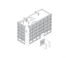 Design Preservation Models 50900 Hilltowne Hotel N Scale Structures