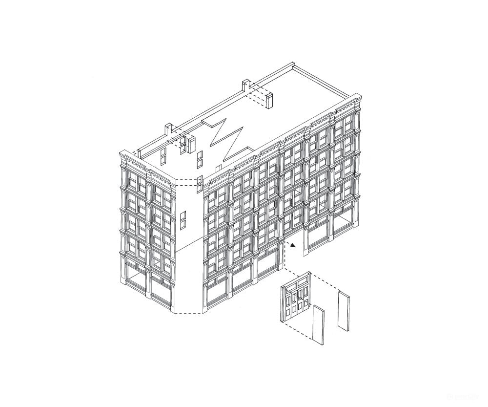 Design Preservation Models 50900 Hilltowne Hotel N Scale Structures