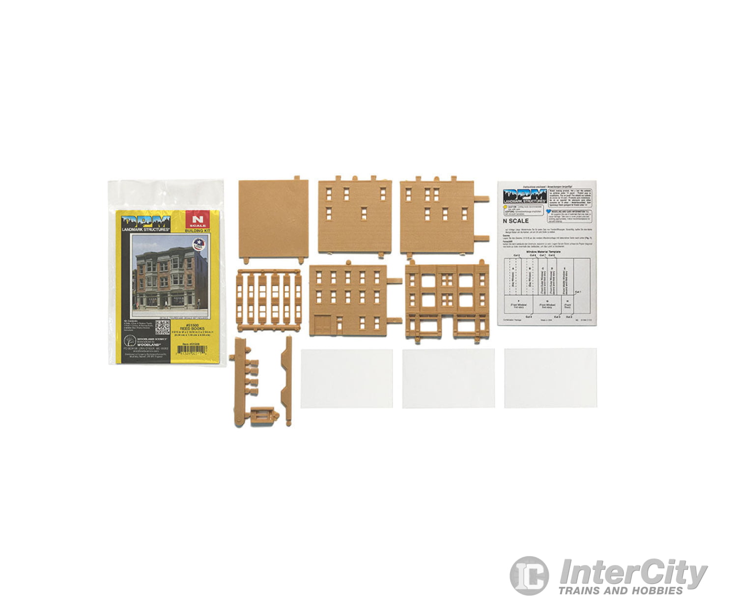 Design Preservation Models 51500 Reed Books N Scale Structures