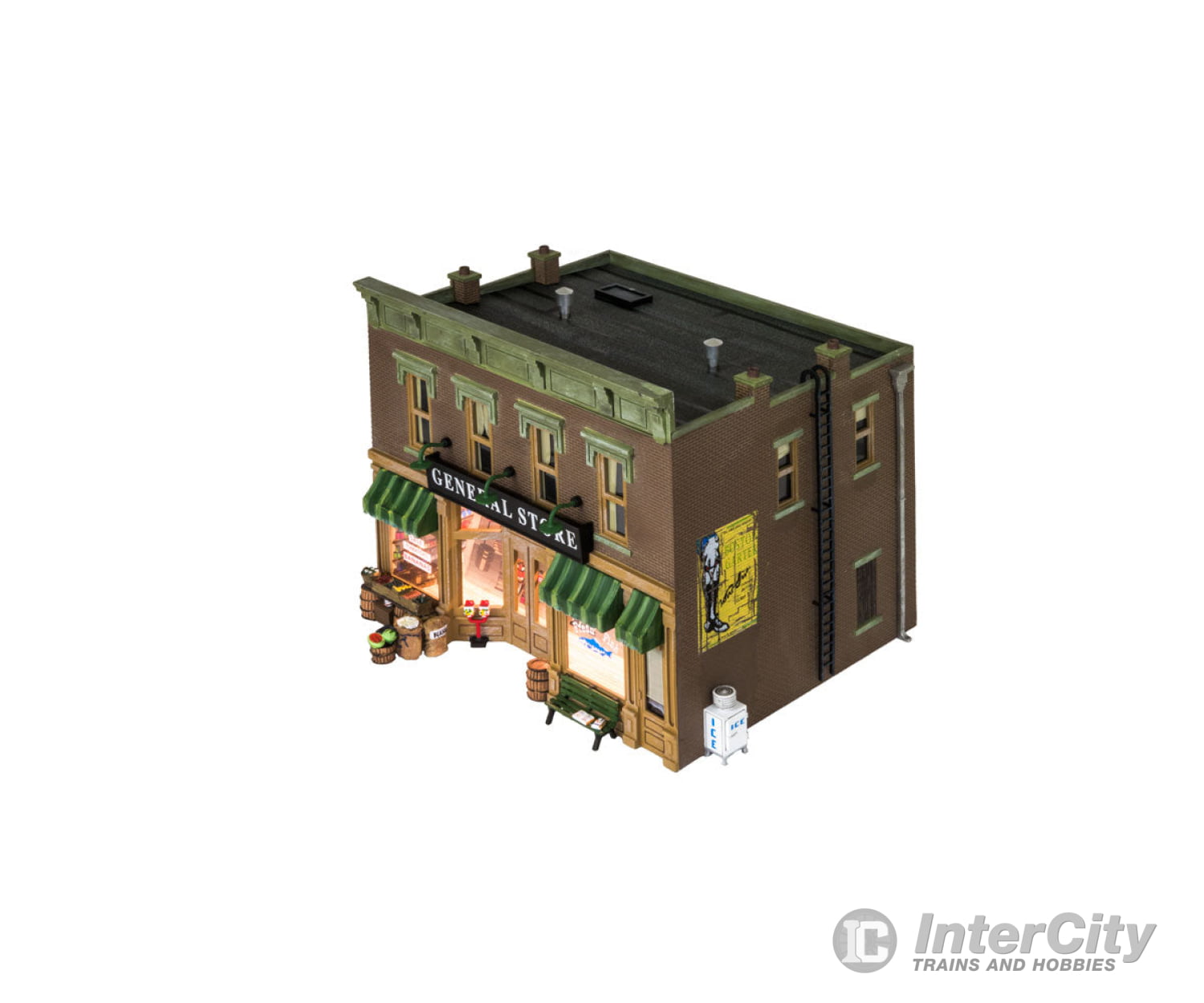 Design Preservation Models 5841 Lubener’s General Store (Lit) O Scale Structures