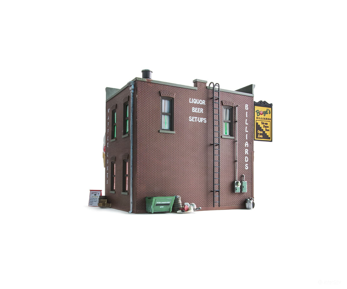 Design Preservation Models 5844 Corner Emporium (Lit) O Scale Structures