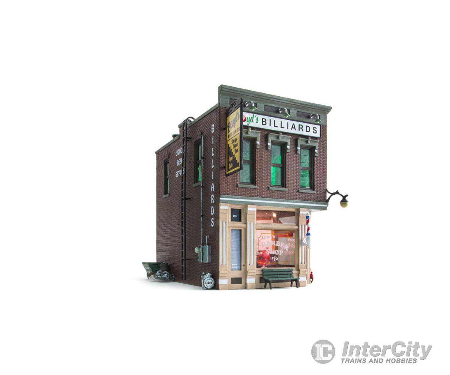 Design Preservation Models 5844 Corner Emporium (Lit) O Scale Structures