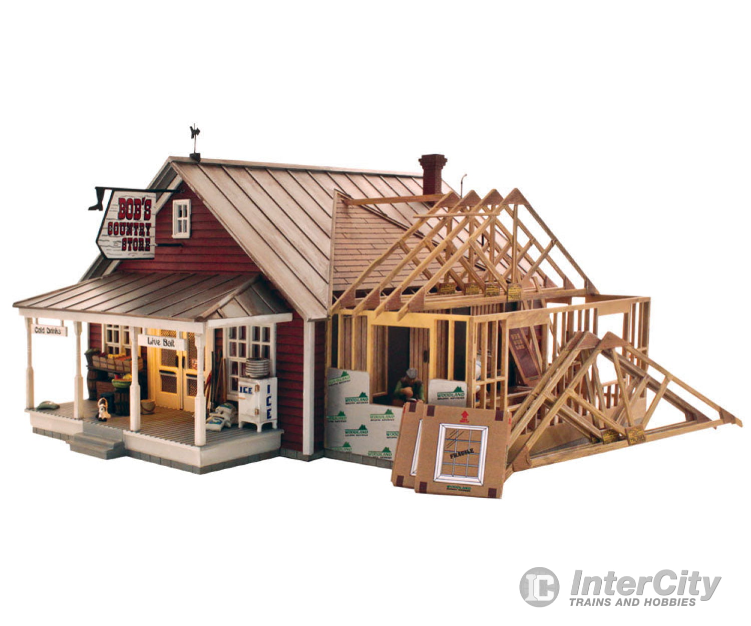 Design Preservation Models 5845 Country Store Expansion (Lit) O Scale Structures