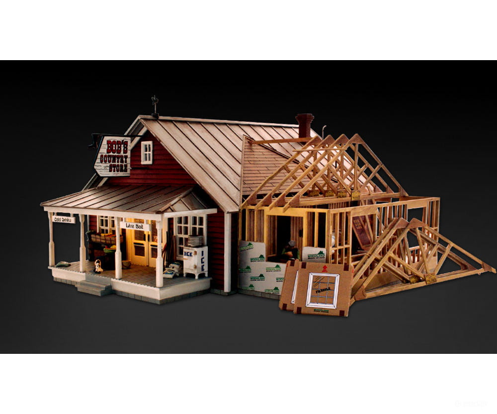 Design Preservation Models 5845 Country Store Expansion (Lit) O Scale Structures